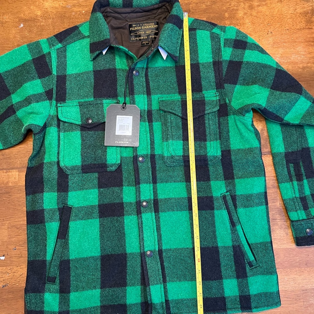 Filson Lined Mackinaw Wool Jac-Shirt
